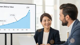 法人営業で既存顧客のLTVを最大化する7つの方法｜アップセル・クロスセル成功の秘訣