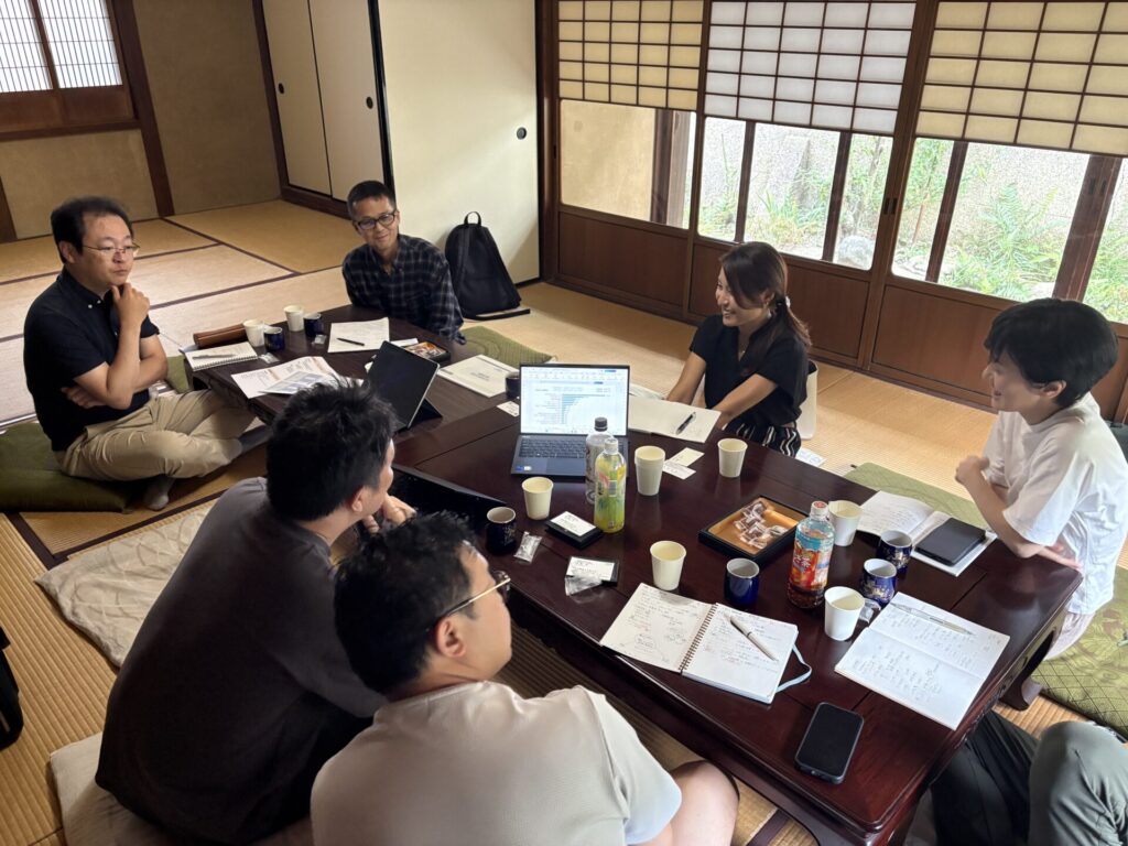 壁打ちの様子2