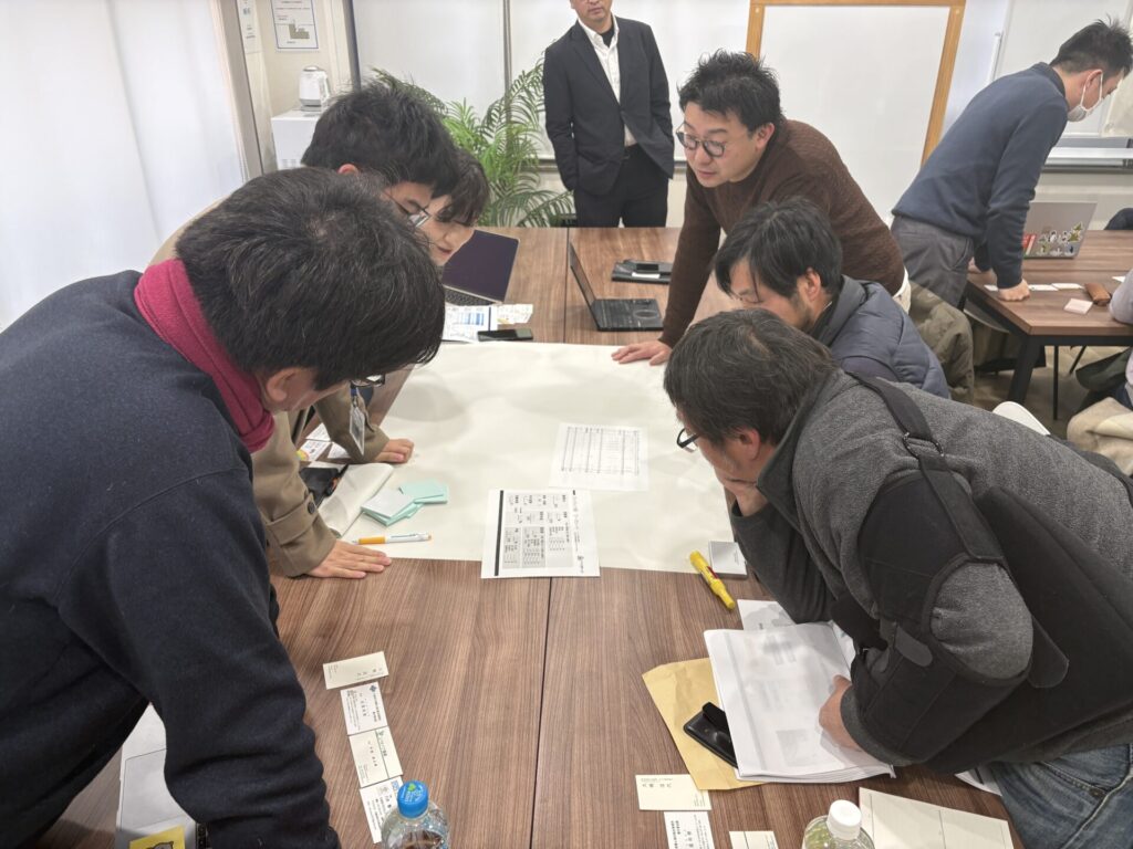 生成AIとワークしている様子