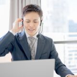 コールセンターの男性