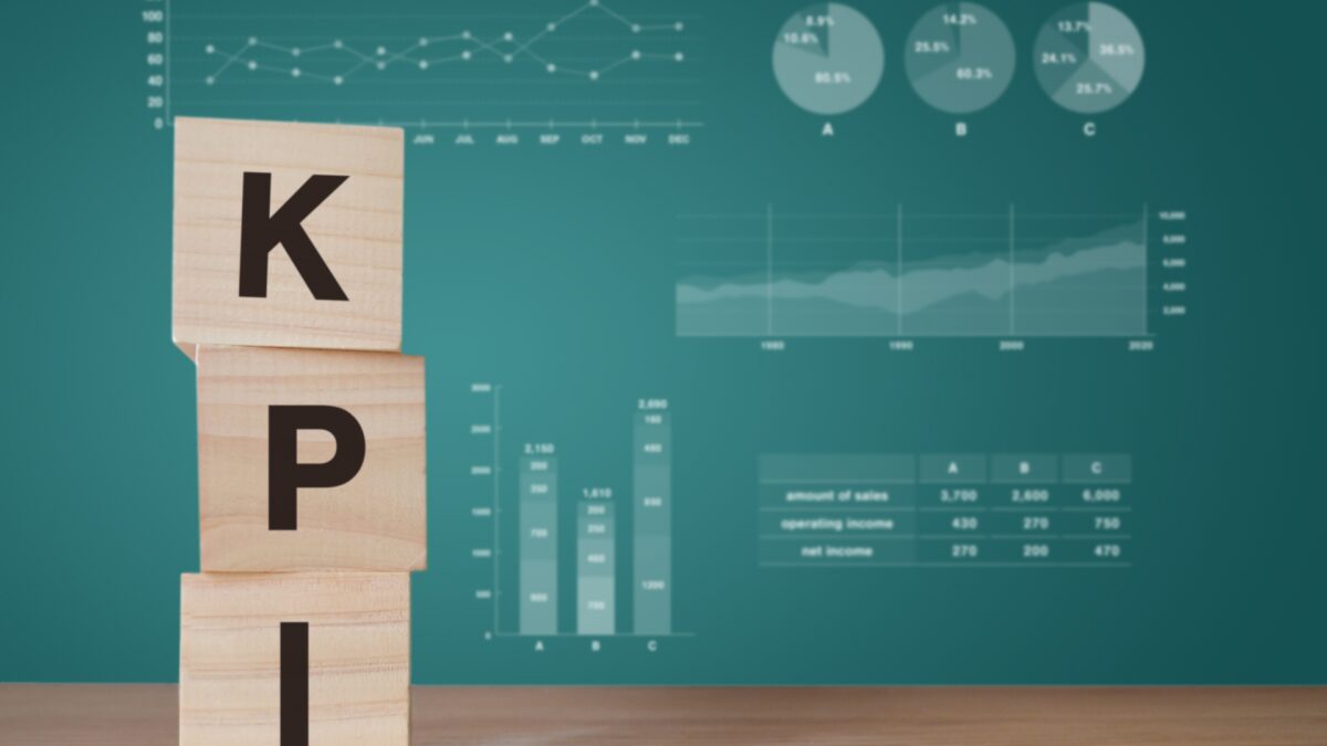 KPIとゴールのイメージ図