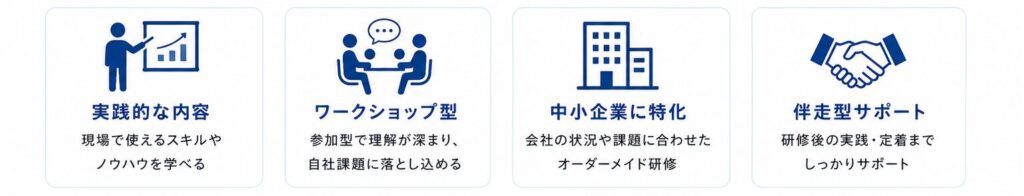 研修の特徴