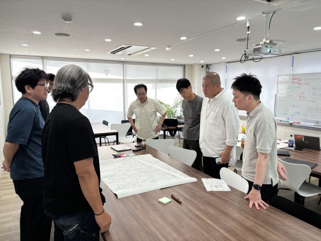 発表をしている様子